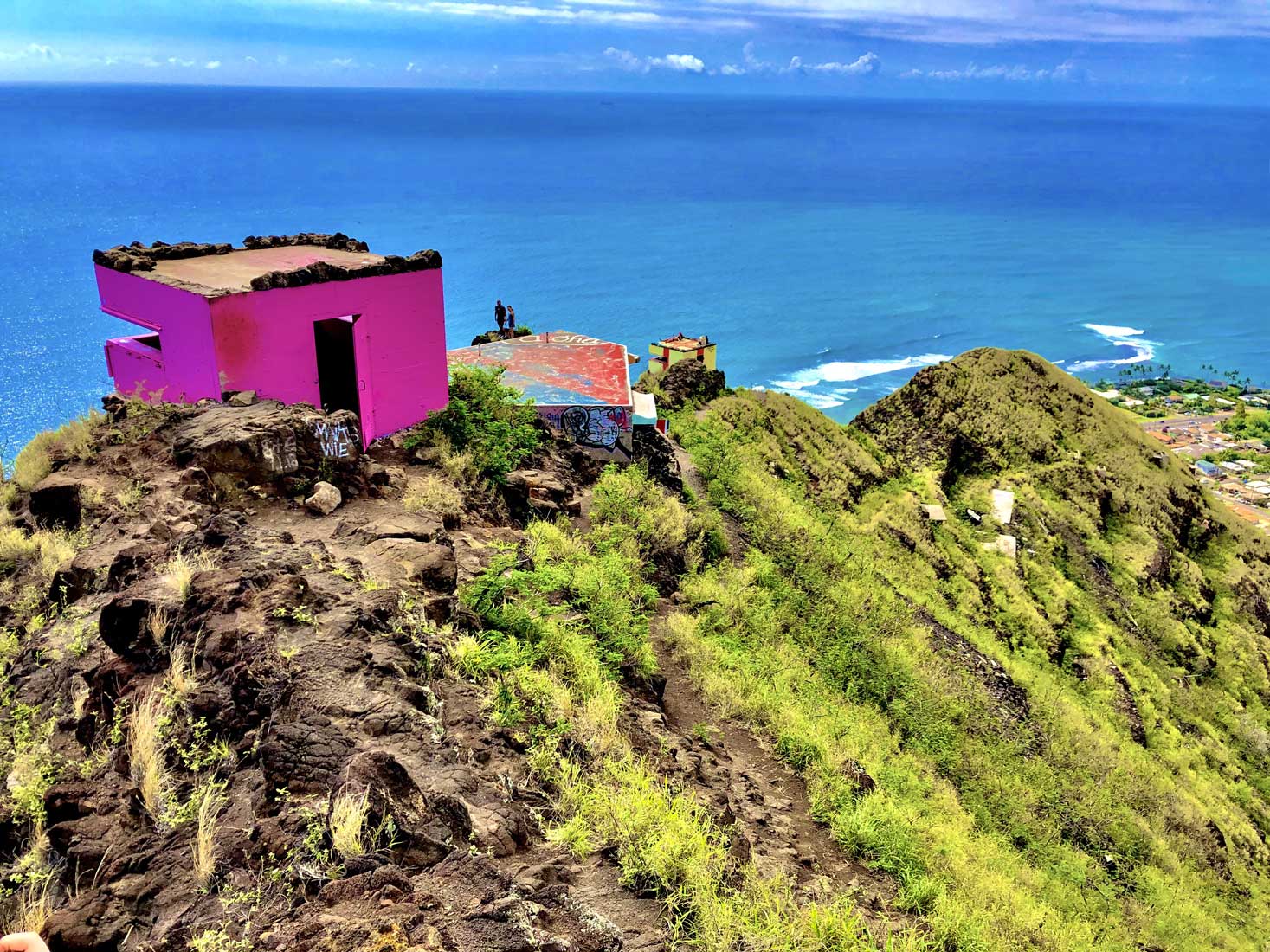 Hike to the Pink Pillbox